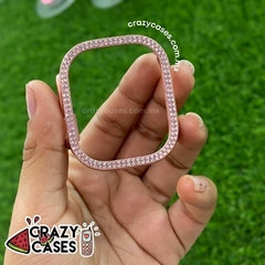 Bumper cristales rose gold 44 mm + mica...