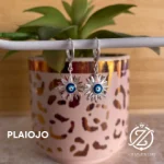 Aretes sol ojo turco (plaiojo)