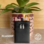 Aretes serpiente diamantada (pliaserp)