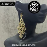 Aretes de acero inoxidable - Filigrana c...