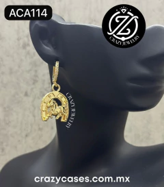 Arracadas de acero inoxidable- Herradura...