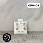 HUGGIES CON CIRCONIAS - ORO 10K