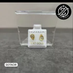 Gota diamantada con circonias - Oro 10K