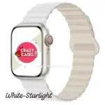 Magnetic band blanco/beige 38/40/41 mm