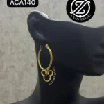 Arracadas - acero inoxidable - Silueta M...