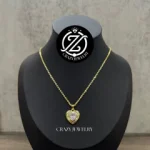 Gargantilla acero inoxidable dorada - Co...