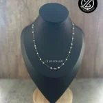 Gargantilla de acero inoxidable - dorada...