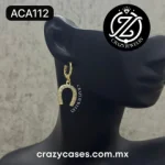 Arracadas de acero inoxidable- Herradura...