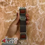 Alpine verde militar leather -38/40/41mm