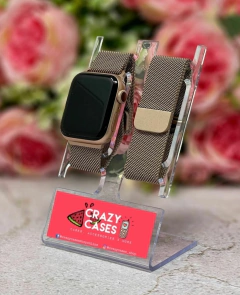 gold-titanium milanese acero inoxidable...