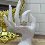 Anillo acero dorado ajustable - Inspirad...