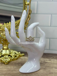 Anillo acero dorado ajustable - Inspirad...