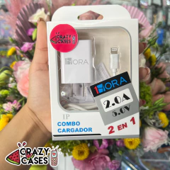 Cargador iPhone completo marca 1Hora
