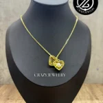 Gargantilla acero inoxidable dorada - Co...