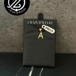 Inicial A de Oro con circonias