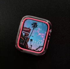 Luminiscente Pink 45mm Case Apple Watch