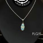 Gargantilla Labubu blue - plata .925