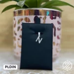 Inicial con cristales letra N - Dije de...