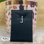 Inicial con cristales letra J - Dije de...