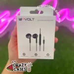 Audifonos volt negros entrada 3.5 mm