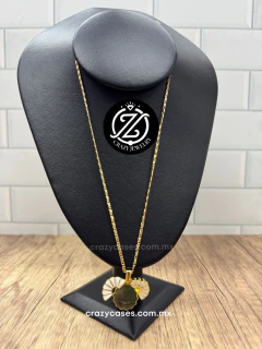 Gargantilla de acero inoxidable - Giraso...