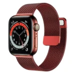 Milanese red-42-44-45-49mm