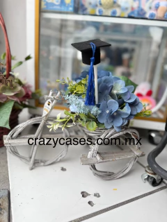 ARREGLO CARRETA- AZUL