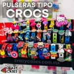 pulseras tipo crocs