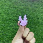 bad bunny snow pin/charm