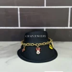 Pulso clip minnie - acero inoxidable