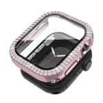 Case apple watch cristales- rose gold 44...