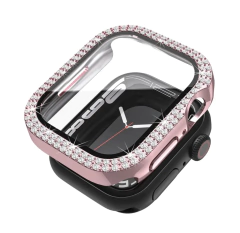Case apple watch cristales- rose gold 44...