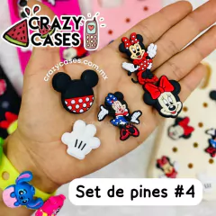Set de pines mickey & minnie #4