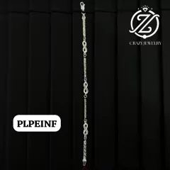Pulsera plata infinito (PLPEINF)