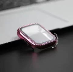 Case apple watch cristales- pink 42mm se...
