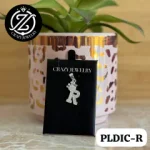 Inicial con corona y cristales Letra R-...