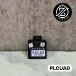 Cuadro diamantado con circonia - Plata ....