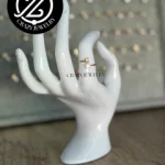 Anillo acero ajustable - inicial lisa G