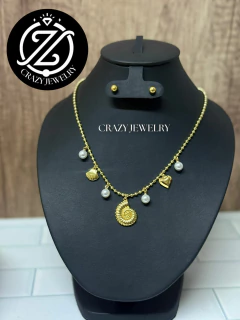 Juego de Acero inoxidable- Chunky con pe...