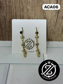 Arete largo de caballito de mar - acero...