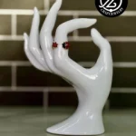 Anillo ajustable acero - catarina y flor...