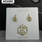 Arracada de acero inoxidable - Mariposa...