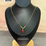 Gargantilla de acero inoxidable - Fresa...