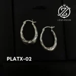 Arracada Plata Taxco .925 modelo 02