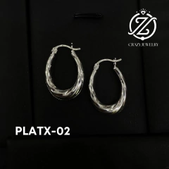 Arracada Plata Taxco .925 modelo 02