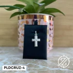 Cruz mod #4 - dije de Plata .925