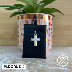 Cruz mod #4 - dije de Plata .925