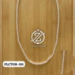 Cadena de Plata Torsal Gruesa mod #6