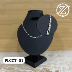 Cadena de Plata Corte Tipo Cartier 01