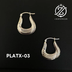 Arracada Plata Taxco .925 modelo 03